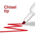 thumbnail image 3 of Staples Remarx Dry Erase Marker Chisel Tip Red 12/Pack (ST62938), 3 of 6