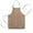 Brown Christmas Gingerbread, variant on Gray Christmas Tree Pattern Kids Aprons for Girls and Boys,Adjustable Neck Strap Toddler Aprons for Kids Cooking Baking