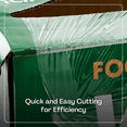 thumbnail image 4 of Karat 18" x 2000 Feet Long Plastic Wrap |  WRAP N’ GO Foodservice Film 3000 sq ft | Industrial Size and Strength, 4 of 5