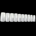thumbnail image 2 of Flmtop 100Pcs French Full Cover Acrylic False Fake Nail Art Tips with Storage Box, 2 of 5