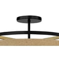 thumbnail image 5 of 4 Light Semi-Flush Mount-Soft Brass/Coal Finish Minka Lavery 3869-726, 5 of 7