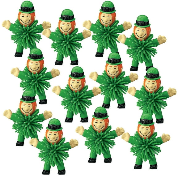 Bulk 72 Pieces Leprechaun Porcupine Characters