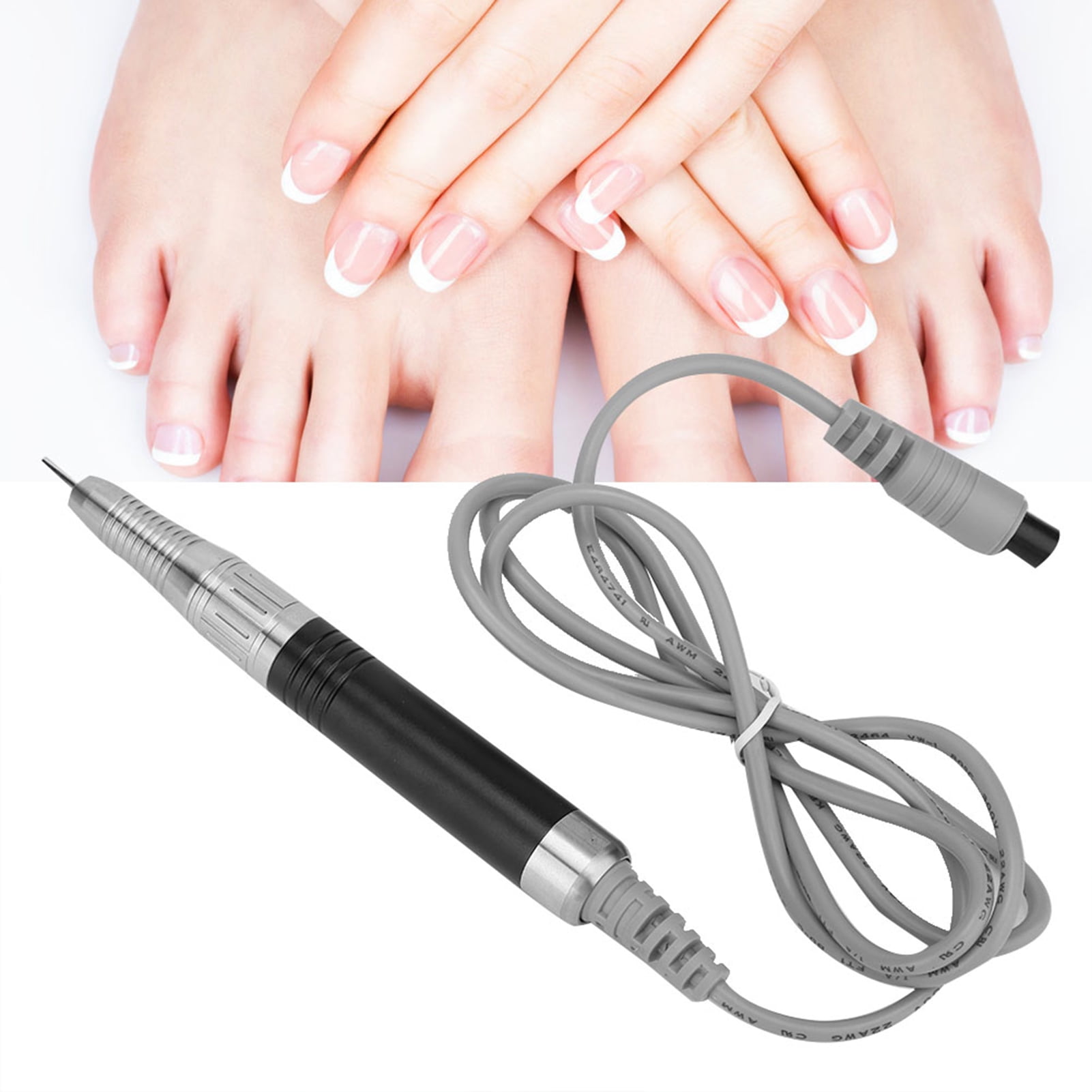NFTIGB Professional 40000 RPM Brushless Electric Nail Drill Handle Replacement Accessory for Manicure Pedicure Polishing Grinding Machine Quiet Operation Lightweight Design