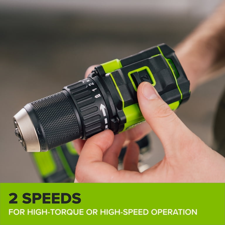 Greenworks PowerAll 24V Drill Driver, 400 in-lb photo 6