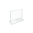 thumbnail image 3 of Horizontal Top Load Acrylic Sign Holder (6"w x 5.5"high), 3 of 6