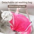 thumbnail image 6 of Cat Grooming Bag Bathing Shower Mesh Bag Adjustable Multifunctional Breathable, 6 of 10
