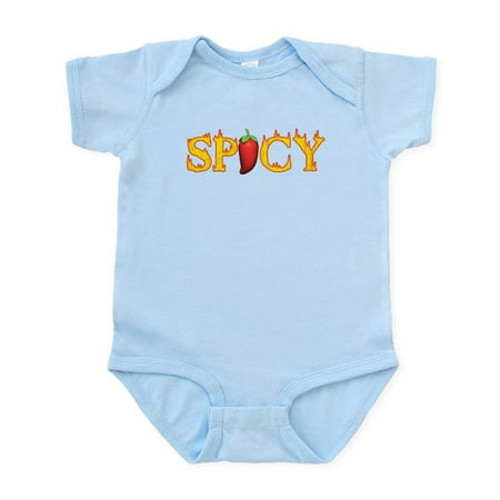 

CafePress - Spicy Hot Infant Bodysuit - Baby Light Bodysuit Size Newborn - 24 Months