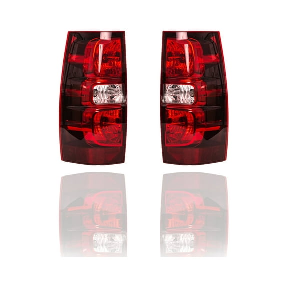 Tail Light Assembly - Cooling Direct Fit/For 07-14 Chevrolet Tahoe Suburban - Both Pair, Left Driver Right Passenger Hand - 22837924, 22837923
