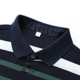 thumbnail image 3 of adviicd Polos pour Hommes Polos à Manches Courtes Légers Mode Décontractée Col Vert,G, 3 of 4