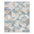 thumbnail image 3 of Unique Loom Leipzig Collection Area Rug - Wagner (8' x 10' Rectangle Blue/Beige), 3 of 7