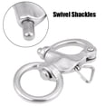 thumbnail image 4 of Manilles Pivotantes, Manille à Pression 2Pcs Réglable Résistant à l'Eau pour Accessoire de Bateau, 4 of 8