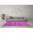 thumbnail image 3 of Ahgly Company Indoor Rectangle Abstract Pink Contemporary Area Rugs, 8' x 10', 3 of 4