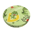 thumbnail image 1 of Disketp Cute Dinosaurs Cartoon Funda Redonda para Taburete, Funda de Cojín para Silla de Bar Suave y Elástica-14 inch, 1 of 7