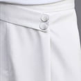 thumbnail image 5 of Betivan Men's Pleated Straight Pants Draped Versatile Business Solid Color Casual Formal Trousers Bottoms for Office Business Daily Work Street, 5 of 8