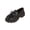 Black#2, variant on Women's Loafer Shoes Low Chunky Platform Casual Slip On Work Shoes Comfort Walking Dress Shoes, Size 6