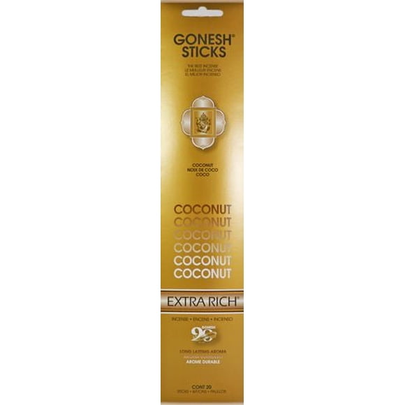 Gonesh Incense Sticks - Coconut