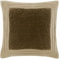 thumbnail image 6 of Madison Park Palmer Queen 7 Piece Faux Suede Comforter Set in Natural, 6 of 12