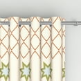 thumbnail image 5 of Aofoto Beige Blackout Ombre Curtains for Kids Bedroom, Living Room Star Grommet Window Curtains,52"x84",2 Panel, 5 of 5