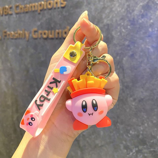 Llavero Kawaii con forma de estrella de comida, diseño de muñeco de PVC, bolso colgante para coche, regalo de cumpleaños para niños, regalo de Navidad.