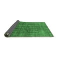 thumbnail image 2 of Ahgly Company Indoor Round Oriental Emerald Green Industrial Area Rugs, 7' Round, 2 of 4