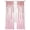 Pink, variant on Pink Glowing Fluid Sheer Curtains 96 Inch Length 2 Panels Set, Romantic Modern Droplet Voile Window Treatment Semi Sheer Long Curtains Drapes for Bedroom/Living Room/Kitchen 52"x96"x2