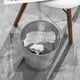 thumbnail image 4 of Basurero vertical translúcido de gran capacidad de 12 L | Papelera moderna para cocina y baño | Colores transparentes: gris, verde y naranja | Diseño de plástico duradero para casa, oficina y, 4 of 6