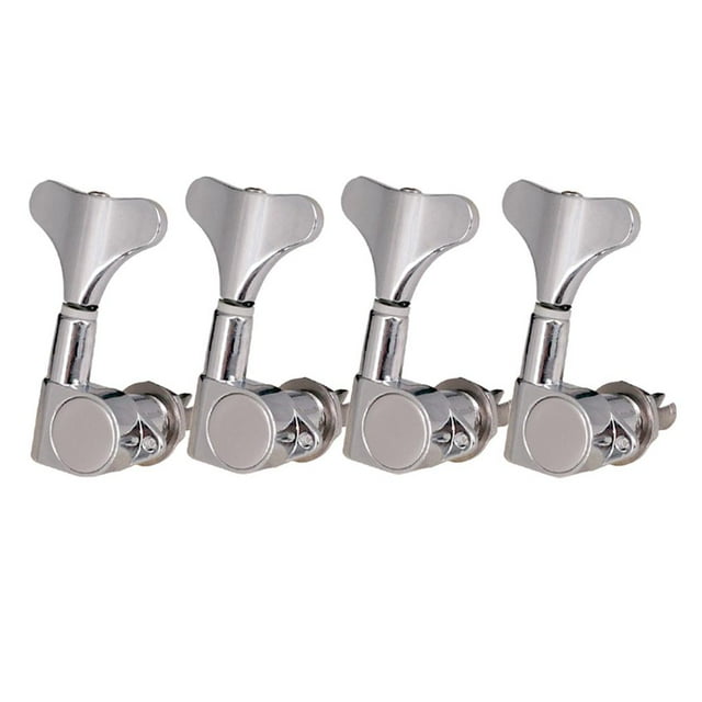 Clavijas de afinación de cuerdas selladas, máquinas, clavijas, afinadores, piezas de guitarra eléctrica, reemplazo compatible con 4/5/ Hugo Afinadores de bajo Machine Heads