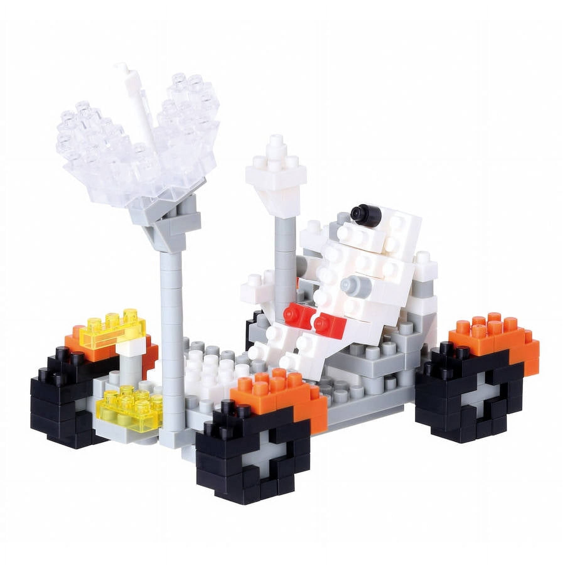 nanoblock Level 3, Lunar Vehicle, 250 Pieces