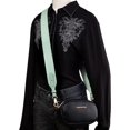 thumbnail image 2 of XINQIHANG Genuien Leather Crossbody Cluth Purse Small Shoulder Bags Mini Messenger with Adjustable Strap, 2 of 7