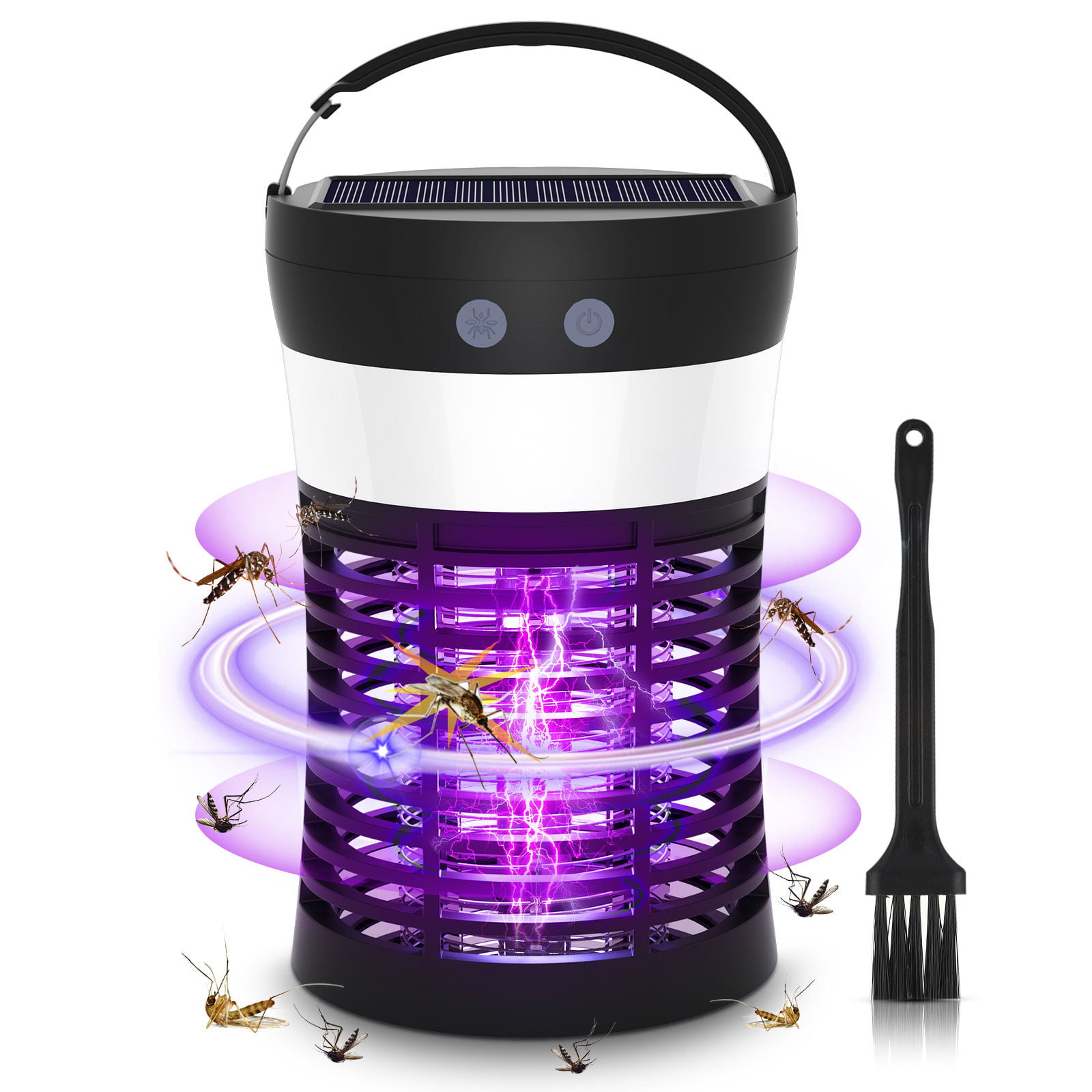 USB Charging Mosquito Zapper Lantern Waterproof Perfect for Camping US SELLER! 