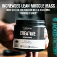thumbnail image 4 of Jacked Factory Poudre de Créatine Monohydrate 150 g - Supplément Certifié Informed Choice Appartenant à des Canadiens pour Augmenter la Masse Musculaire*, Améliorer la Force, la Puissance et la Performance** - 30 Portions, Sans Saveur, 4 of 9