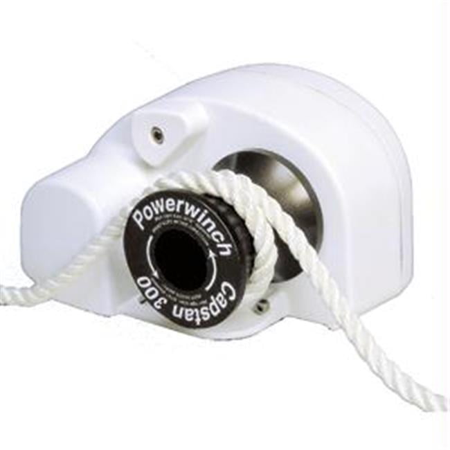 Powerwinch Capstan 300 Boating Windlasses Rope Winch for Anchoring, Sailing and Fishing, 300 Lb