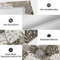 thumbnail image 5 of Black Gray Palm Leaves Outdoor Rug for Patio/Deck/Porch, Non-Slip Large Area Rug 4 x 6 Ft, Summer Tropical Botanical Retro Indoor Outdoor Rugs Washable Area Rugs, Reversible Camping Rug Carpet Runner, 5 of 8