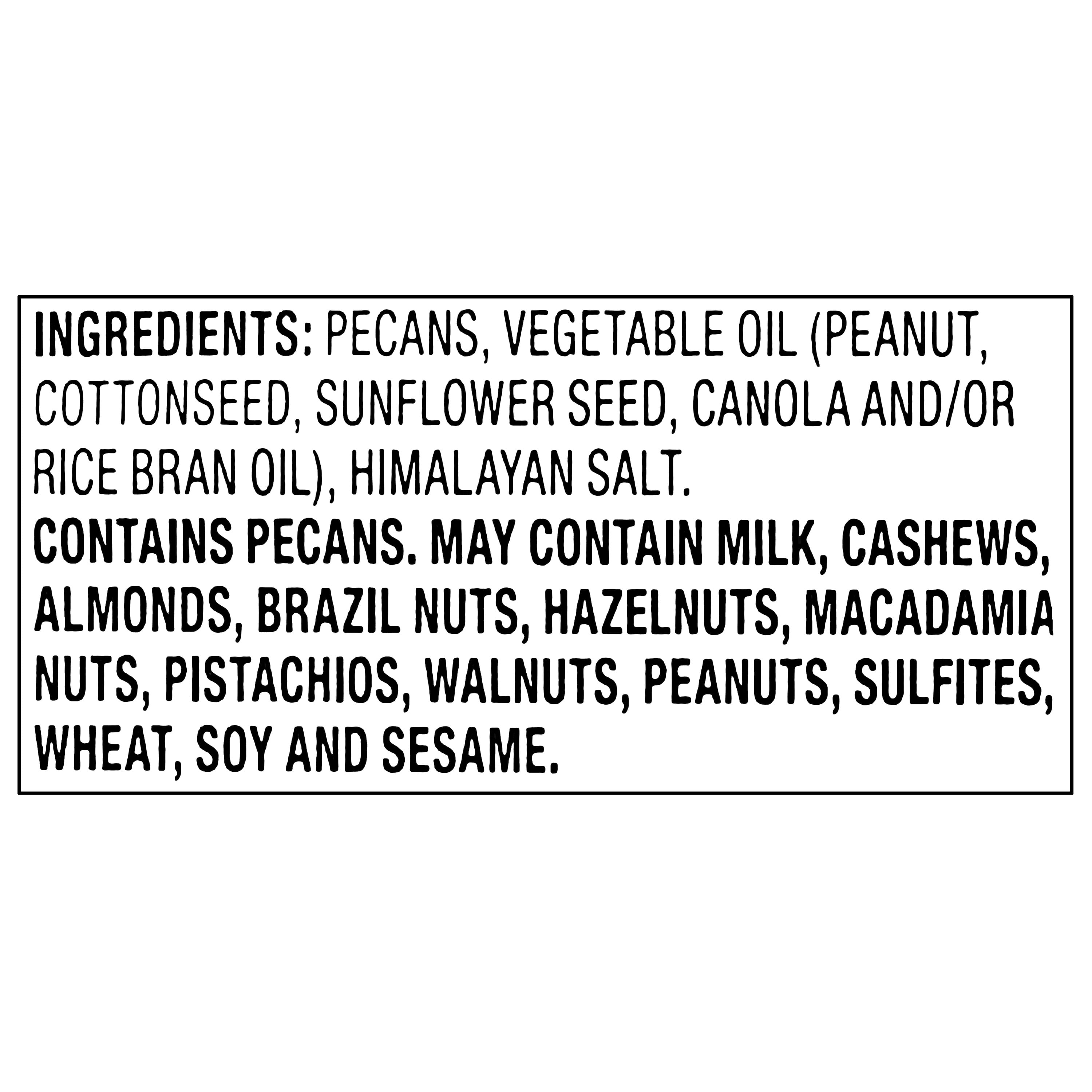 (3 pack) bettergoods Roasted and Himalayan Salted Pecans, 7.5 oz