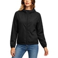 thumbnail image 7 of Lmueinov Womens UPF Hooded Sun Protection Jacket Plus Size Windbreaker Zip Up Lightweight Sun Shirt Long Sleeve Casual Outdoor Coat with Pockets S-4XL, 7 of 7