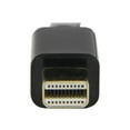 thumbnail image 2 of StarTech.com Mini DisplayPort to HDMI Adapter Cable - mDP to HDMI Adapter with Built-in Cable - Black - 5 m (15 ft.) - Ultra HD 4K 30Hz (MDP2HDMM5MB) - Adapter cable - Mini DisplayPort male to HDMI male - 16.4 ft - black - 4K support, 2 of 5