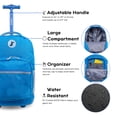 thumbnail image 2 of Mochila enrollable J World New York Sunrise para niños, color índigo, 18 pulgadas, 2 of 4