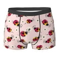 thumbnail image 6 of Men's Boxer Briefs, Ladybug cute Soft Comfy Mens Underwear Boxer Briefs Breathable With Widen Waist, 6 of 7