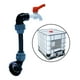 thumbnail image 1 of Adaptador de tanque IBC con tubo y conectores curvos Conector de Plástico 20mm Sharpla Adaptador de grifo de tanque IBC, 1 of 8