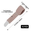 thumbnail image 2 of Pack of 10 Hammer Toe Bandages, Hammer Toe Correction Bandage for Crooked Toes, Overlapping Toes, 2 of 5