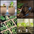 thumbnail image 4 of Seed Starter Kit, 100-Cell Peat Pots with 50 Plant Labels, Biodegradable Pulp Seedling Trays for Gardening, 4 of 8
