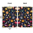 thumbnail image 5 of FORMRS Acrylic Clipboard with Low Profile Clip Standard A4 Letter Size, 12.5" x 9", Small Space Pattern, 5 of 8