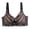Cow Pattern, variant on Women's Sexy Lace Underwire Bra Thin Cup Push Up Lingerie, Breathable Mesh Gathering Support Bras for Women, Cute Back Closure Lightly Lined Bralette