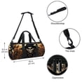 thumbnail image 5 of Scarecrow Large Capacity Sports Bag with Interior Zipper Pocket - Gym, Travel, Soccer, and Weekends! Size 17.7 Inches, 5 of 6