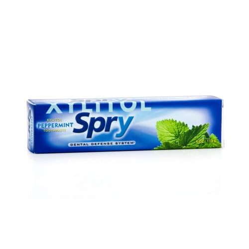 Spry Xylitol Toothpaste, FluorideFree Whitening Formula, Natural