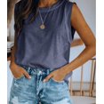 thumbnail image 3 of Sherrylily Summer Women Sleeveless Tank Top Loose Fit Casual Crew Neck T Shirts, 3 of 5