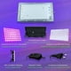 thumbnail image 3 of 100W LED UV-svartljus, kraftfull UV-strålkastare, IP66, 395 UV-lampa nm för jul, Halloween-ljusfest (2-pack), 3 of 5
