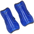thumbnail image 2 of 1 par de espinilleras de fútbol, protector de piernas para deportes de fútbol, espinillera para entrenamiento de adultos, azul, 2 of 14