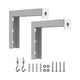 thumbnail image 4 of Soporte de montaje en pared para cortina de proyector Hugo 2 piezas con gancho de Metal, 4 of 10