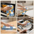 thumbnail image 5 of 2 Pcs Pioneer Flower Floral Print Pattern Kitchen Towels, Funny Microfiber Dish Towel Set, 18" X 26" Tea Towels, 5 of 6